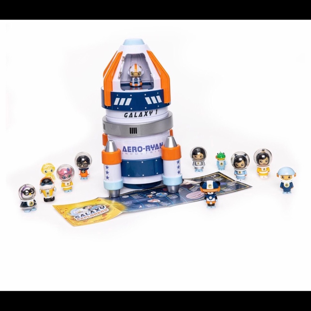Ryan’s world galaxy explorers 12 pack play set